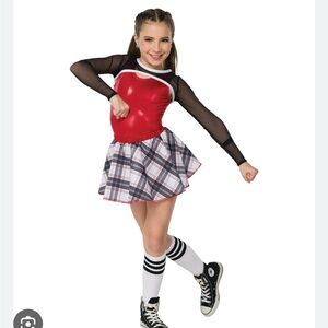 Red and Black Kids Recital Costume